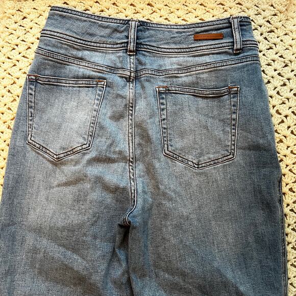 Pilcro by Anthropologie Pleated Straight Leg Jeans Size 29 - Picture 6 of 8